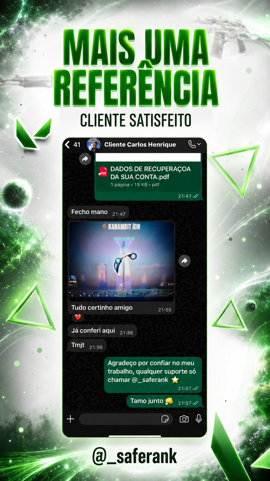 Feedback WhatsApp